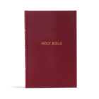 CSB Pew Bible, Garnet Hardcover: Holy Bible Cover Image