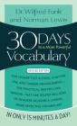 30 Days to a More Powerful Vocabulary By Norman Lewis, Wilfred Funk Cover Image