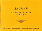 Jaguar 4.2 E-Type Ser 2 Handbook Cover Image