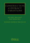 Construction Contract Variations (Construction Practice) By Michael Sergeant, Max Wieliczko Cover Image