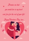 Our love is like a romance movie, but the best part is that it never ends. Happy Valentine's day By Shahin Publications Cover Image