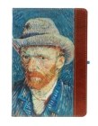 Van Gogh Self-Portrait with Grey Felt Hat Journal By Insights Cover Image