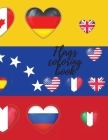 Flags coloring book By Cristie Dozaz Cover Image