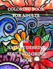 Nature Designs Coloring Book: Landscapes Coloring Book, Stress Relief Coloring Book By Joana Kirk Howell Cover Image