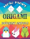 How Make Origami Different Animals: Gamenote Colorful Kids Origami Kit Double Sided Vivid Origami Papers 25 Origami Projects 52 Pages Instructional Or Cover Image