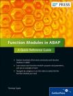 Function Modules in ABAP: A Quick Reference Guide By Tanmaya Gupta Cover Image