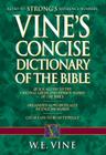 Vine's Concise Dictionary of Old and New Testament Words By W. E. Vine Cover Image