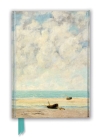 Gustave Courbet: The Calm Sea (Foiled Journal) (Flame Tree Notebooks) Cover Image