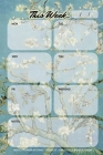 Weekly Planner Notepad: Van Gogh Almond Blossom, Daily Planning Pad for Organizing, Tasks, Goals, Schedule Cover Image