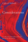 Considerations: A collection of thoughts about the peculiarity of existence By Gabriel Noland Cover Image
