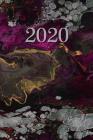 2020: Agenda semainier 2020 - Calendrier des semaines 2020 - Turquoise pointillé - Marbré By Gabi Siebenhuhner Cover Image