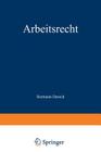 Arbeitsrecht By Hermann Dersch (Revised by), Walter Kaskel Cover Image