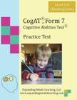 CoGAT Form 7 Practice Test: Level 5/6 (Kindergarten) By Helen Squire Cover Image
