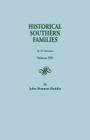 Historical Southern Families. in 23 Volumes. Volume XIV Cover Image