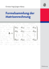 Formelsammlung Der Matrizenrechnung Cover Image