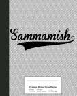 College Ruled Line Paper: SAMMAMISH Notebook By Weezag Cover Image