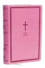 NKJV, Reference Bible, Compact Large Print, Imitation Leather, Pink, Red Letter Edition, Comfort Print By Thomas Nelson Cover Image