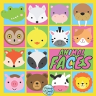 Animal Faces: Wonderful Book Gift for Mother and Little Baby (Baby Books 0-6 Months) Cover Image
