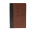 CSB Ultrathin Bible, Espresso/Black Leathertouch Cover Image