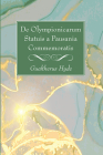 De Olympionicarum Statuis a Pausania Commemoratis By Gualtherus Hyde Cover Image