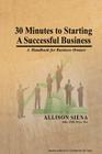 30 Minutes to Starting A Successful Business: A Handbook for Business Owners By Allison Siena Cover Image