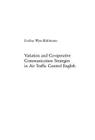 Variation and Co-operative Communication Strategies in Air Traffic Control English By Eveline Wyss -. Bühlmann Cover Image