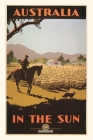 Vintage Journal Australia Sheep Travel Poster By Found Image Press (Producer) Cover Image