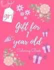 Gift for 1 year old girl: coloring book By Elhuda Design* Cover Image