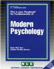 MODERN PSYCHOLOGY: Passbooks Study Guide (Fundamental Series) By National Learning Corporation Cover Image