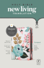 NLT Compact Zipper Bible, Filament Enabled Edition (Red Letter, Cloth, Floral Garden) By Tyndale (Created by) Cover Image