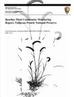 Baseline Plant Community Monitoring Report, Tallgrass Prairie National Preserve By Mike Debacker, U. S. Department National Park Service, Alicia Sasseen Cover Image