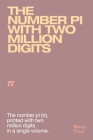 The number pi with two million digits Cover Image