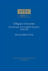 L'Espace Et La Scène: Dramaturgie de la Tragédie Française, 1691-1759 (Oxford University Studies in the Enlightenment #2008) Cover Image
