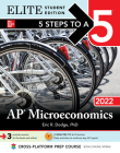 5 Steps to a 5: AP Microeconomics 2022 Elite Student Edition Cover Image