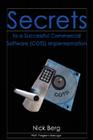 Secrets to a Successful Commercial Software (Cots) Implementation Cover Image