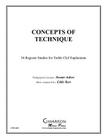Concepts of Technique: for treble clef Euphonium Cover Image