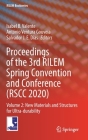 Proceedings of the 3rd Rilem Spring Convention and Conference (Rscc 2020): Volume 2: New Materials and Structures for Ultra-Durability (Rilem Bookseries #33) Cover Image