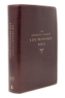 Kjv, Charles F. Stanley Life Principles Bible, 2nd Edition, Leathersoft, Burgundy, Comfort Print: Growing in Knowledge and Understanding of God Throug Cover Image