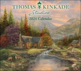 Thomas Kinkade Studios 2024 Deluxe Wall Calendar By Thomas Kinkade Cover Image
