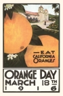 The Vintage Journal Eat California Orange, Art Deco Cover Image