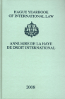 Hague Yearbook of International Law / Annuaire de la Haye de Droit International, Vol. 21 (2008) By Johan G. Lammers (Editor) Cover Image