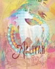 Aaliyah: Colorful Rainbow Unicorn - 100 Pages 8