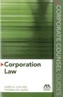 Corporate Counsel Guides: Corporation Law Cover Image