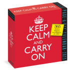 Keep Calm and Carry On Page-A-Day Calendar 2023 By Workman Calendars Cover Image