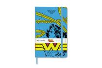 Moleskine Limited Edition Notebook Wonder Woman, Large, Ruled, Blue, Hard Cover (5 x 8.25) Cover Image