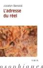L'Adresse Du Reel (Moments Philosophiques) By Jocelyn Benoist Cover Image