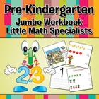 Pre-Kindergarten Jumbo Workbook: Little Math Specialists By Speedy Publishing LLC Cover Image