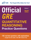 Official GRE Quantitative Reasoning Practice Questions, Second Edition, Volume 1 Cover Image