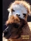 Composition Notebook: 2 Alpacas College Ruled By Mayer Designs Cover Image