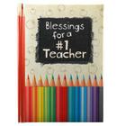 Blessings for a #1 Teacher By Christian Art Gifts (Manufactured by) Cover Image